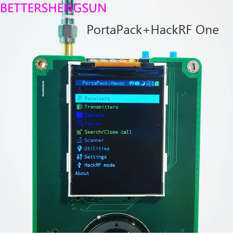 

Полнофункциональное радио-приемопередатчик H1 HackRF One control SDR