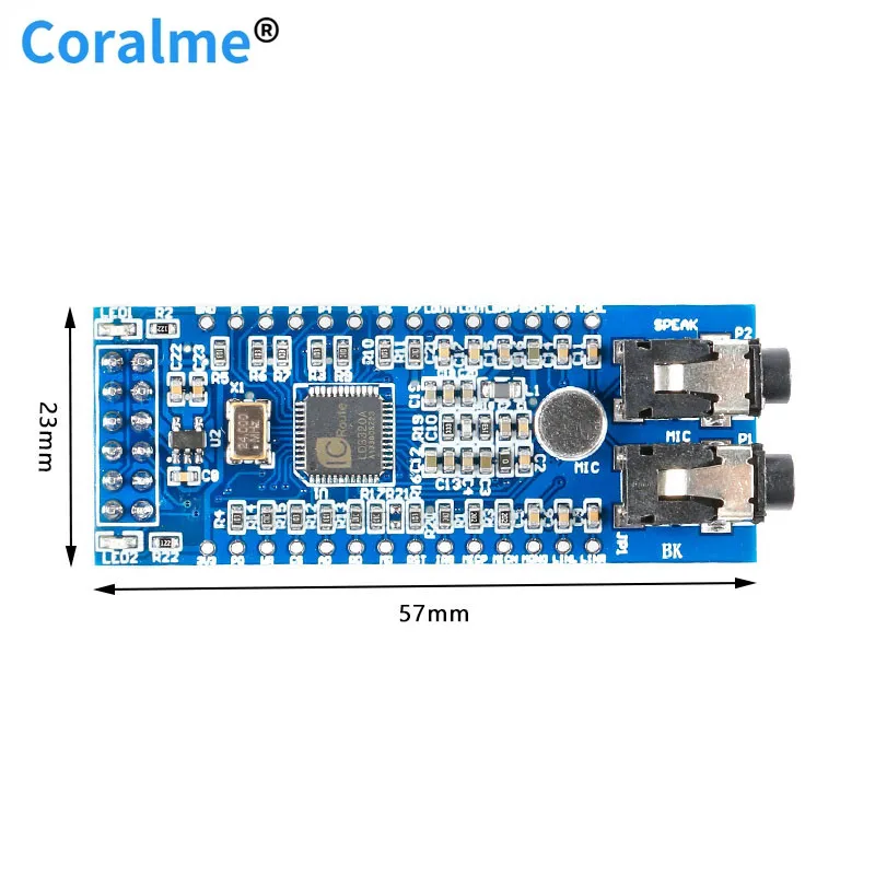 Плата распознавания голоса LD3320 модуль неспецифического голосового управления