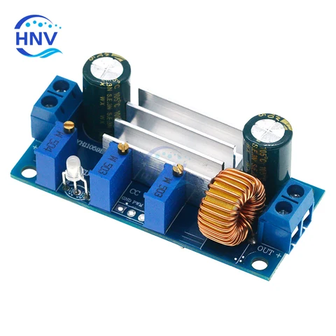 Автоматическая защита! 5 А макс. Φ XL4005 Step Down Φ Регулируемая литиевая плата CC/CV для Arduino