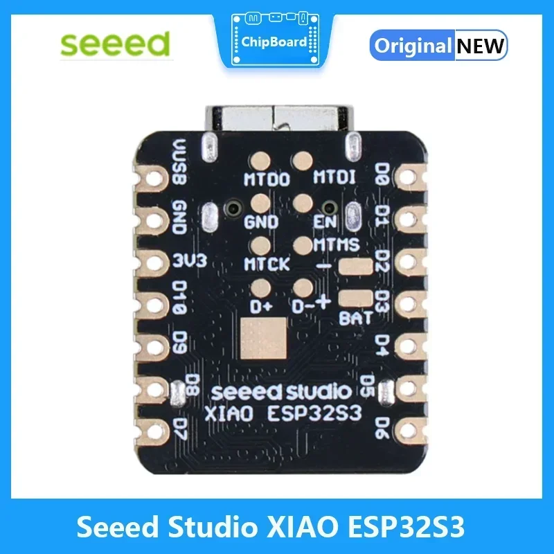 Снед XIAO ESP32S3 — Wi-Fi 2 4 ГГц BLE 5 0 8 МБ PSRAM флэш-память зарядка аккумулятора с