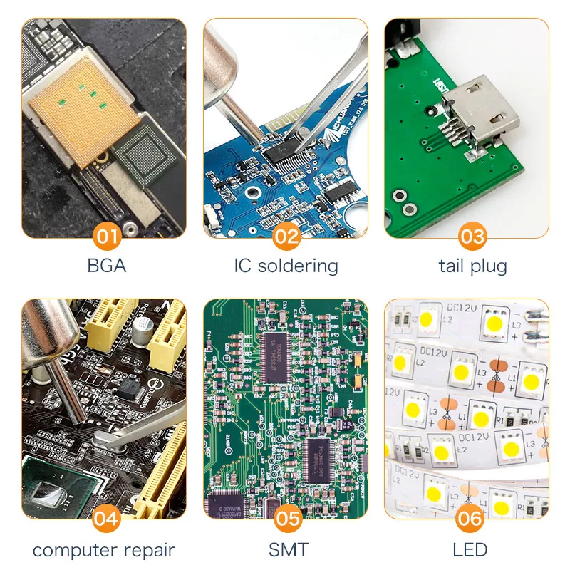 Низкотемпературная свинцовая Smd стандартная SMD паста для сварки печатных плат