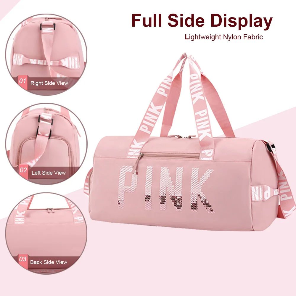 Новая дорожная сумка из ткани Оксфорд женские тренировочные сумки для фитнеса