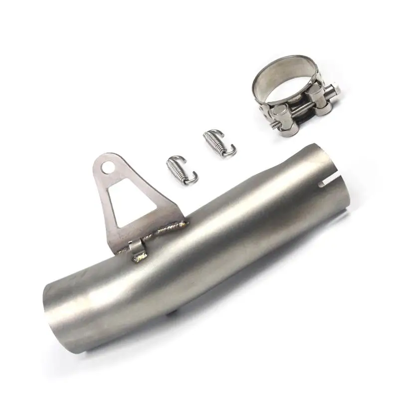 

60mm Mid Pipe For BMW S1000RR 2015 2016 Motorcycle Exhaust Middle Connecting Link Pipe Stainless Steel Escape Muffler