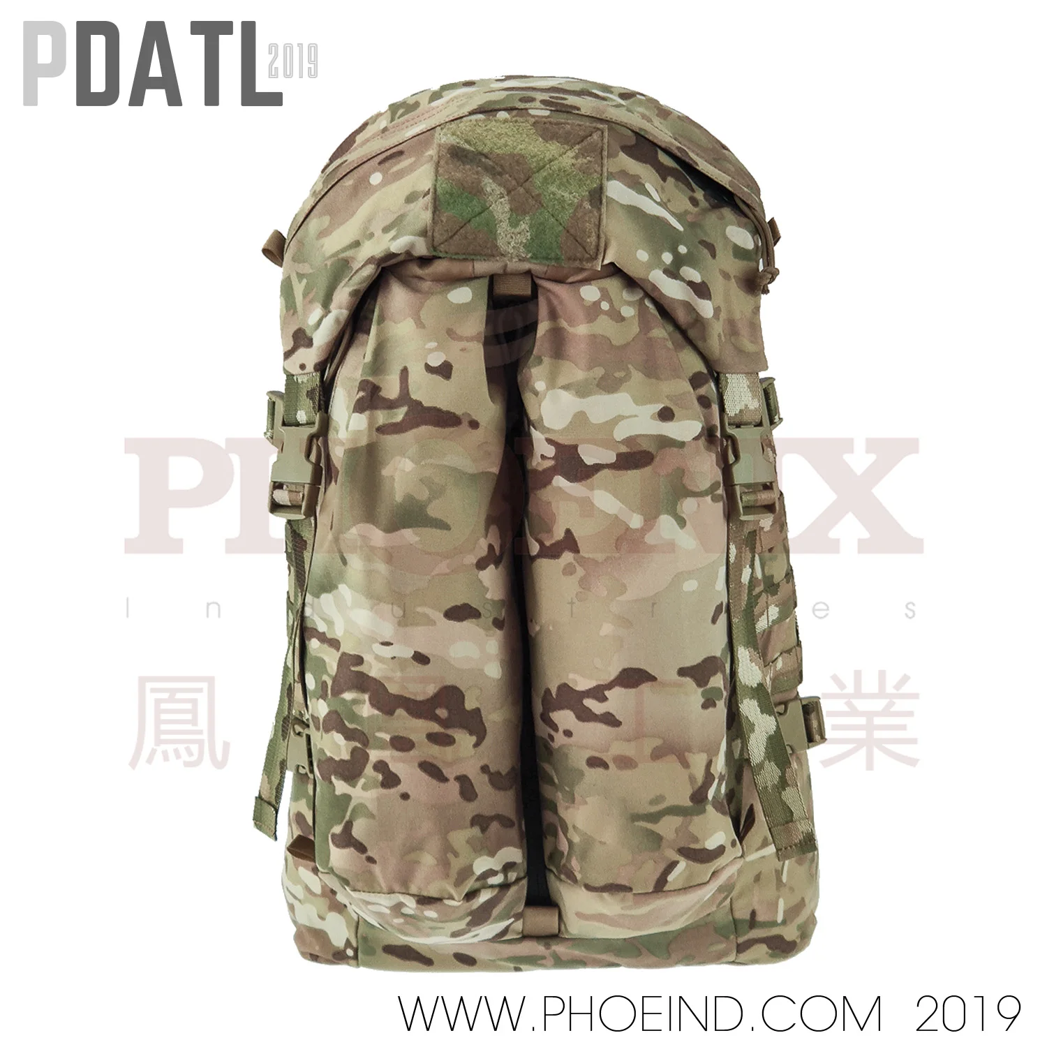 Тактический рюкзак PDATL 40L из углеродного волокна полностью Регулируемый