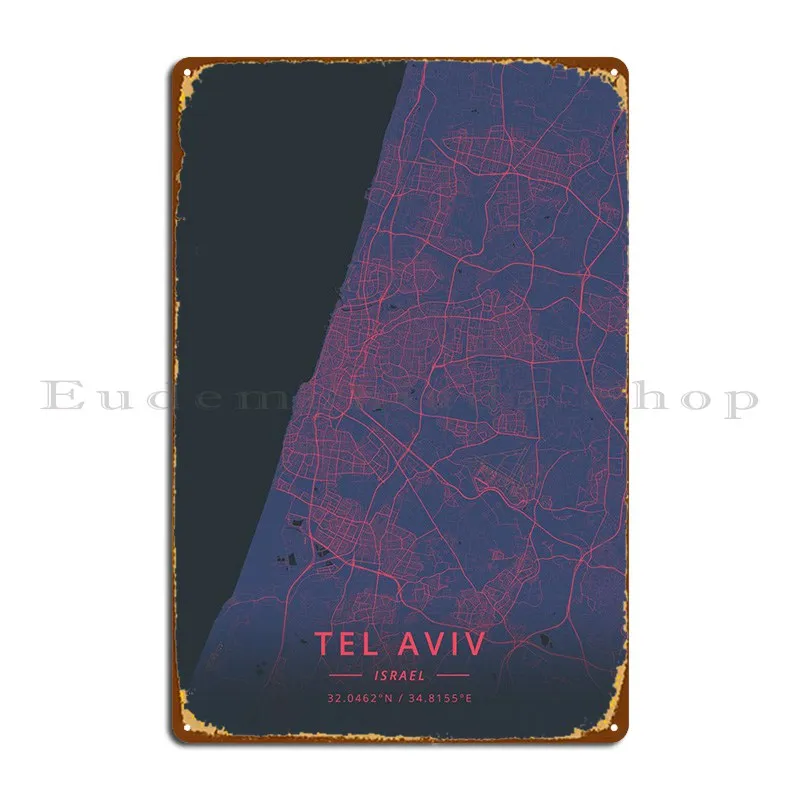 

Металлическая фотография фотообои с изображением птицы из Израиля в Тель-Авив, обычная настенная роспись, жестяной знак, плакат