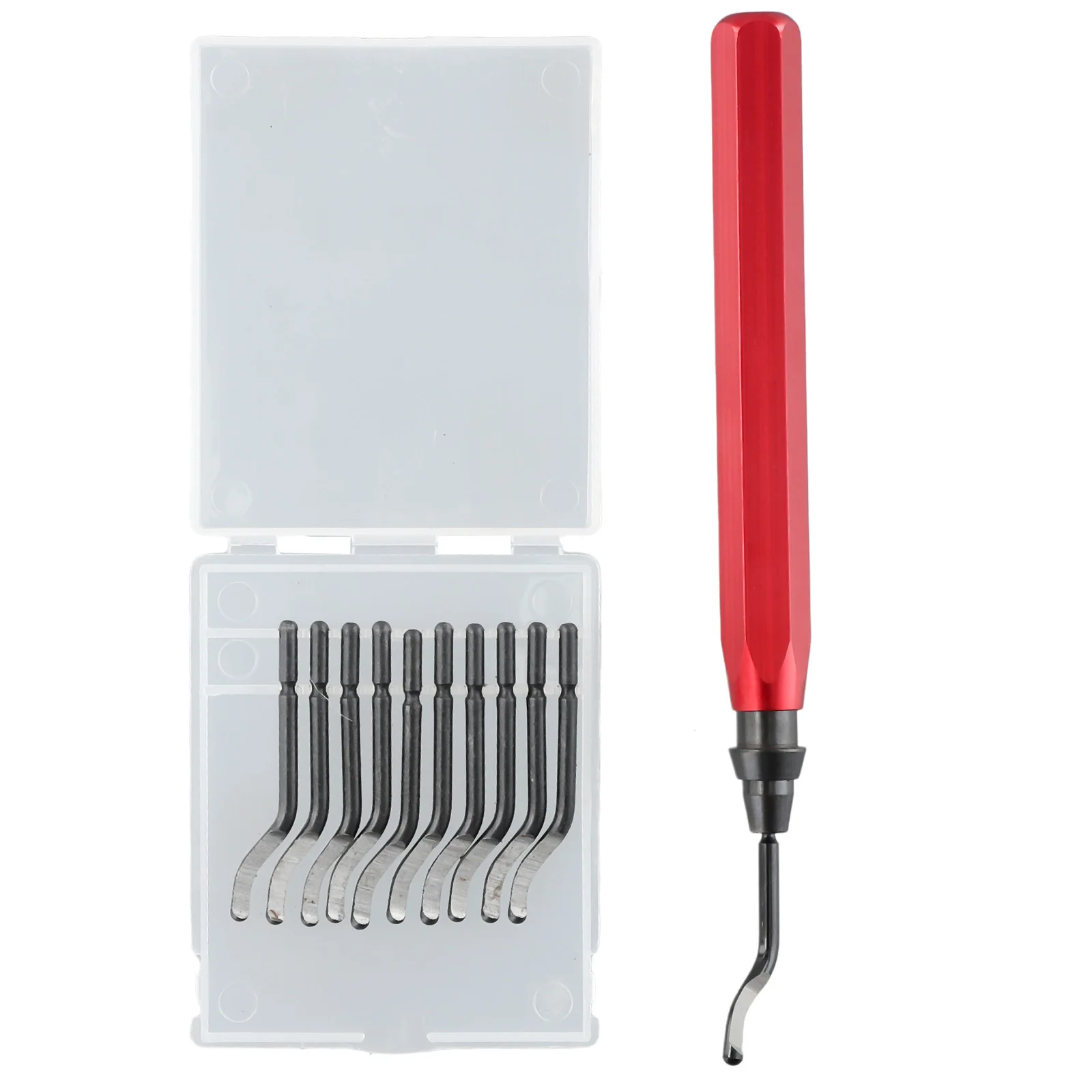 

Deburring Deburring Blades Remover High Speed Steel RB1000 Rotary Small BS1010 Convenient Cutting 1 Set 360 Degrees Deburr Blade