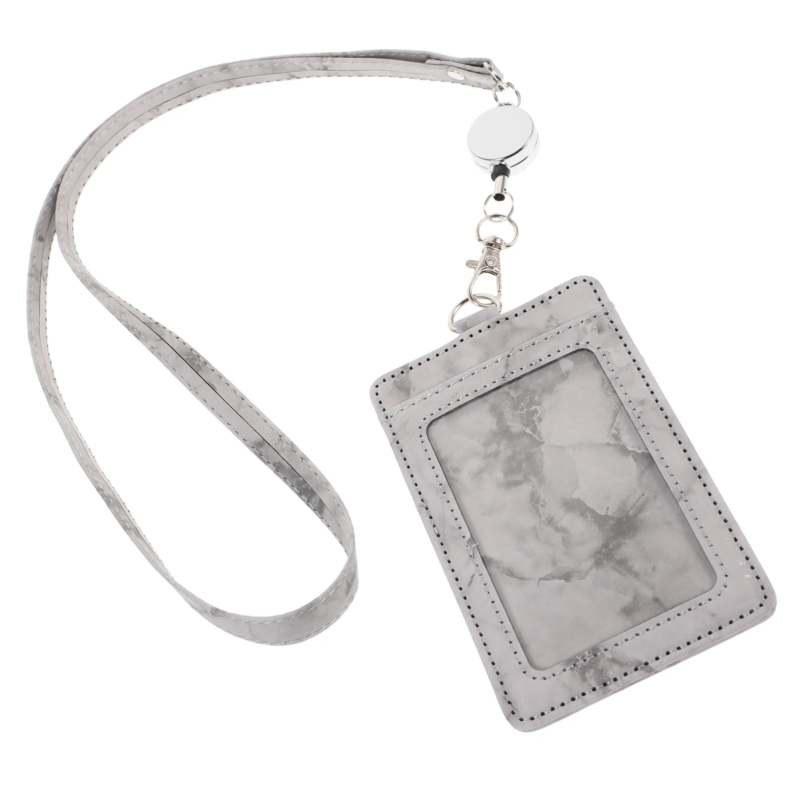 

Holder Id Cover Badge Work Pu Lanyard Students Name Tag Pouches Vertical Protector Sleeve Design Hanger Pass Identification Duty