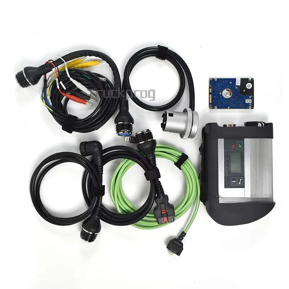 Фото Диагностический инструмент V2025 MB Star C4 SD Connect (мультиплексор) для грузовых и легковых автомобилей, совместимый с Star C4, C5, C6, M6 PRO+, Diop, Xentry, EPC, WIS №4