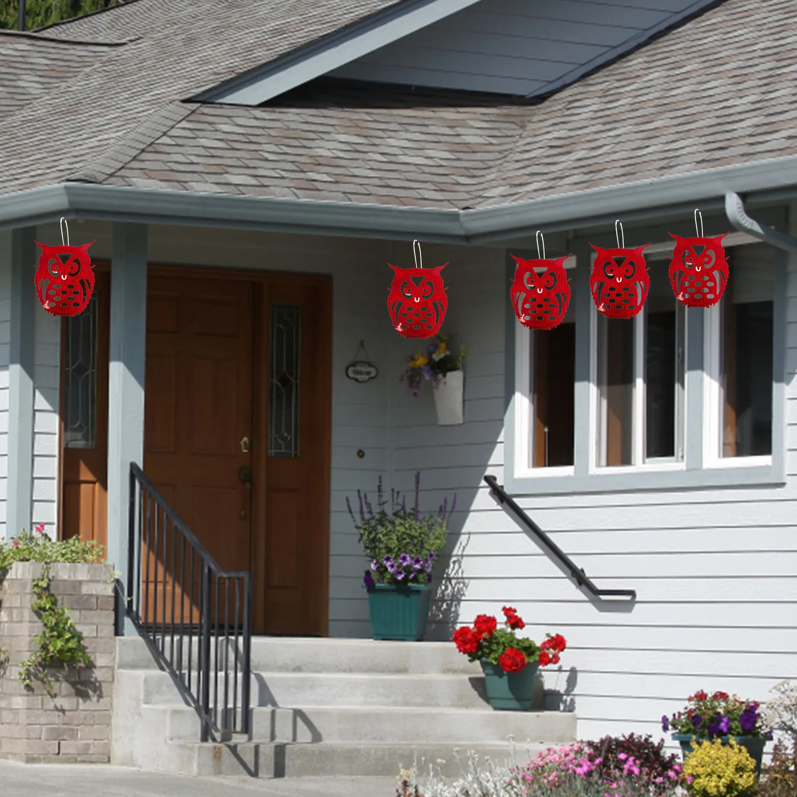 Совы чтобы держать птиц подальше безопасное водонепроницаемое устройство для