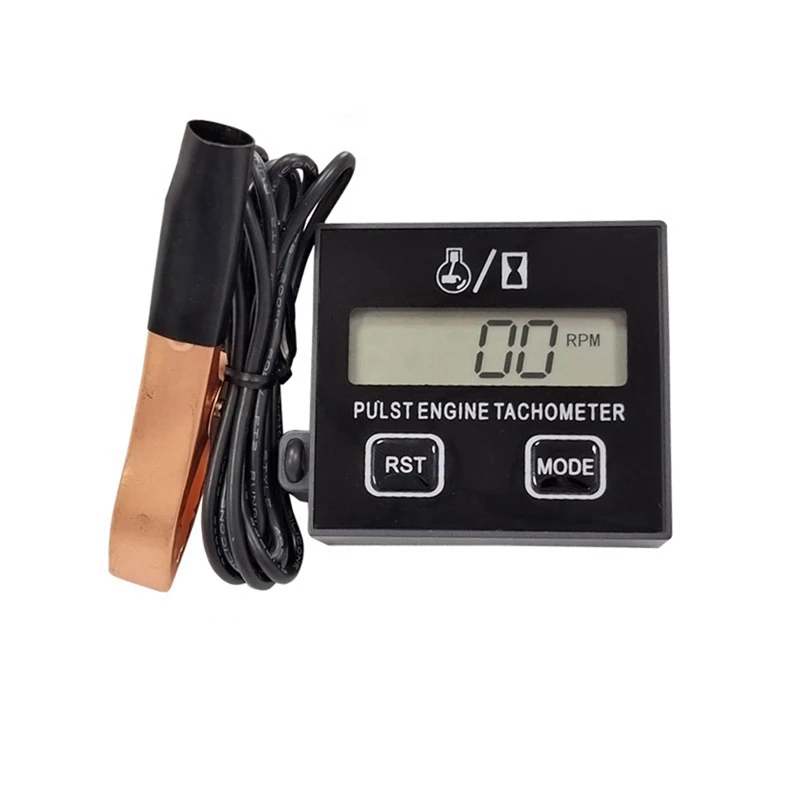 

Digital Gasoline Engine Tachometer Resettable Accessory For Chain Saw Engine Lawnmower