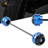 motorcycle accessories front axle fork wheel protector crash sliders cap pad for bmw r1250r r1250rt r1250rs r1250gs adventure
