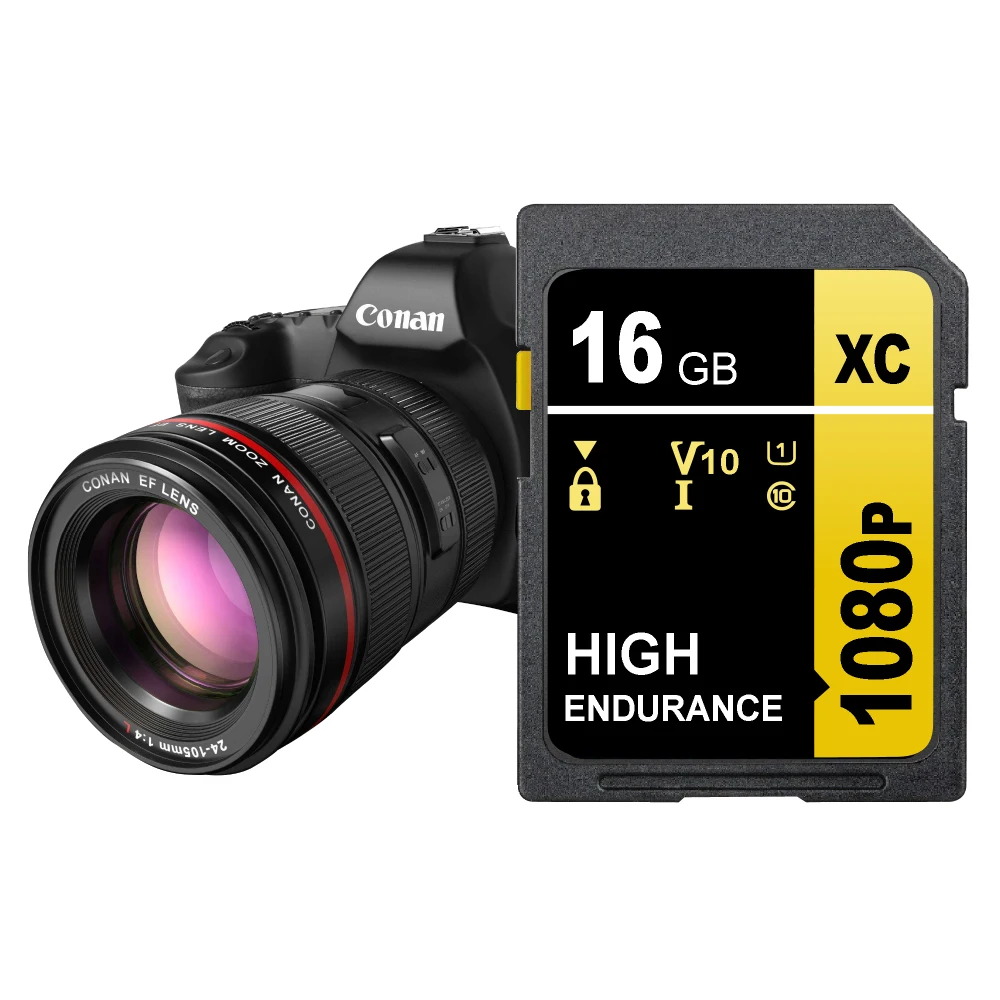 

Original 16G 32GB U1 SDcards 64GB 128GB 256GB U3 SD Card Class10 V10 Memory Card For 1080p 3D 4K Video Camera