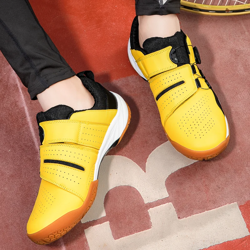 Professional Tennis Shoes Durable Sports Shoes Women Men Breathable Badminton Shoes Running Outdoor Table Tennis Shoes Plus Size