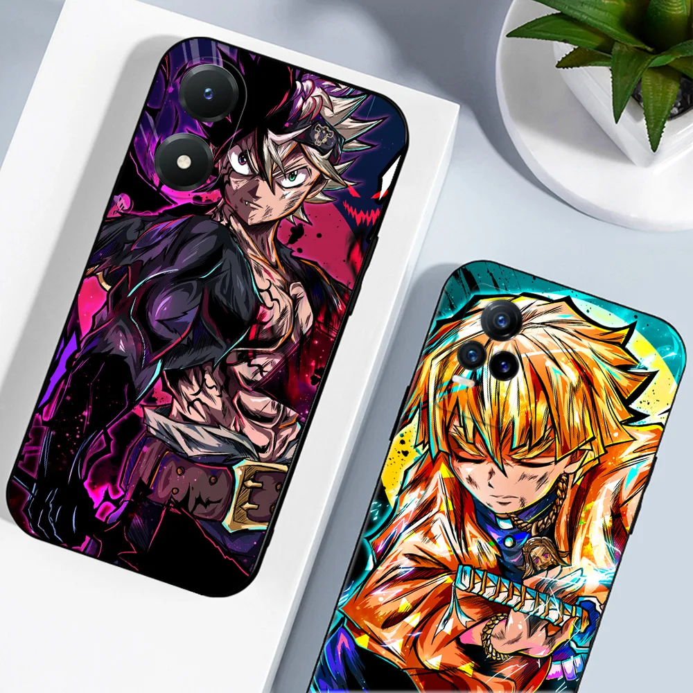 Черный чехол ТПУ для Vivo V5 V5S V7 V9 Youth V11 V11i V15 V17 NEO V20 E V21 V21E V23 V23E PRO 4G 5G японское крутое