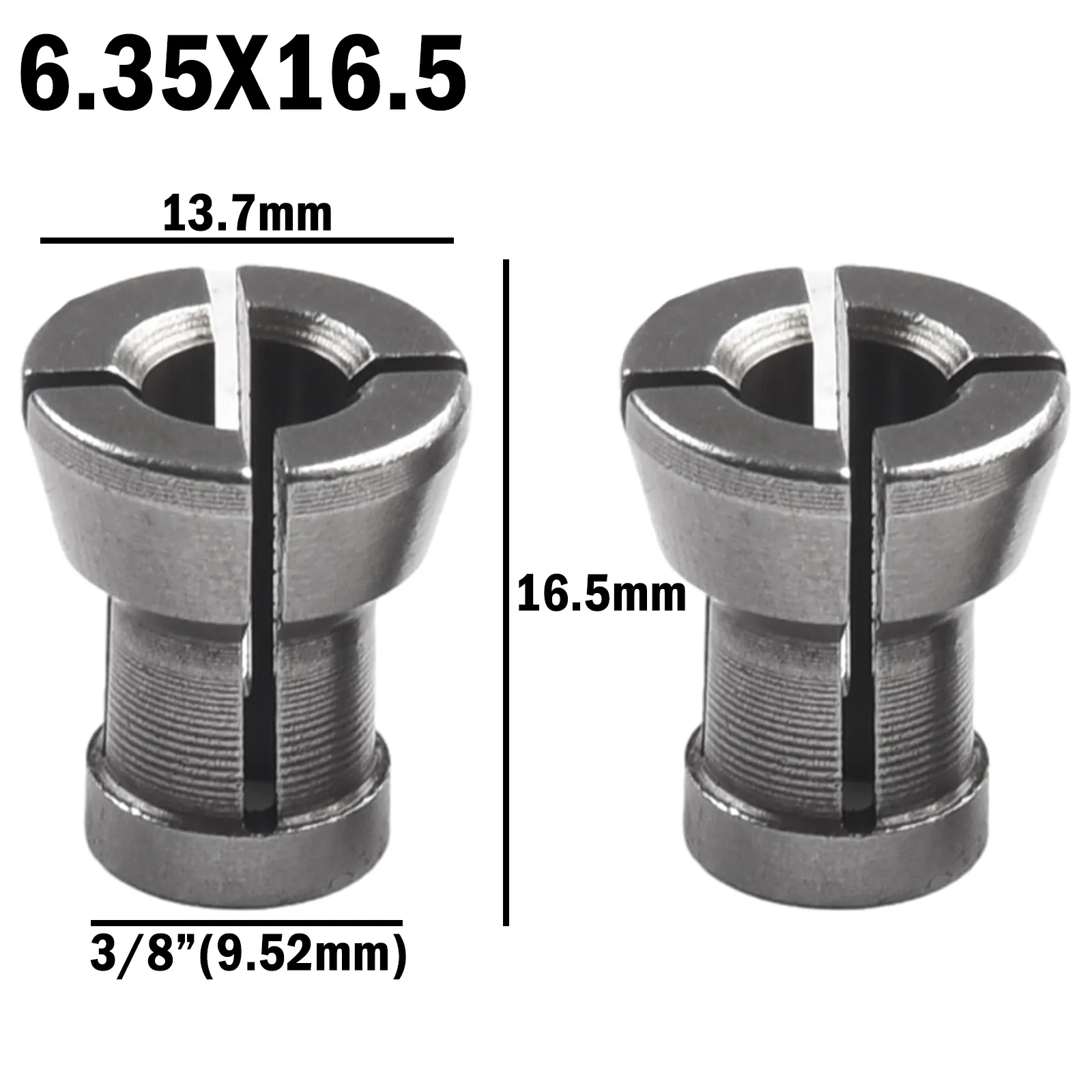 Разделенные втулки-переходники Цанговый патрон Адаптер 6/6 35/8/9 5/10 мм из