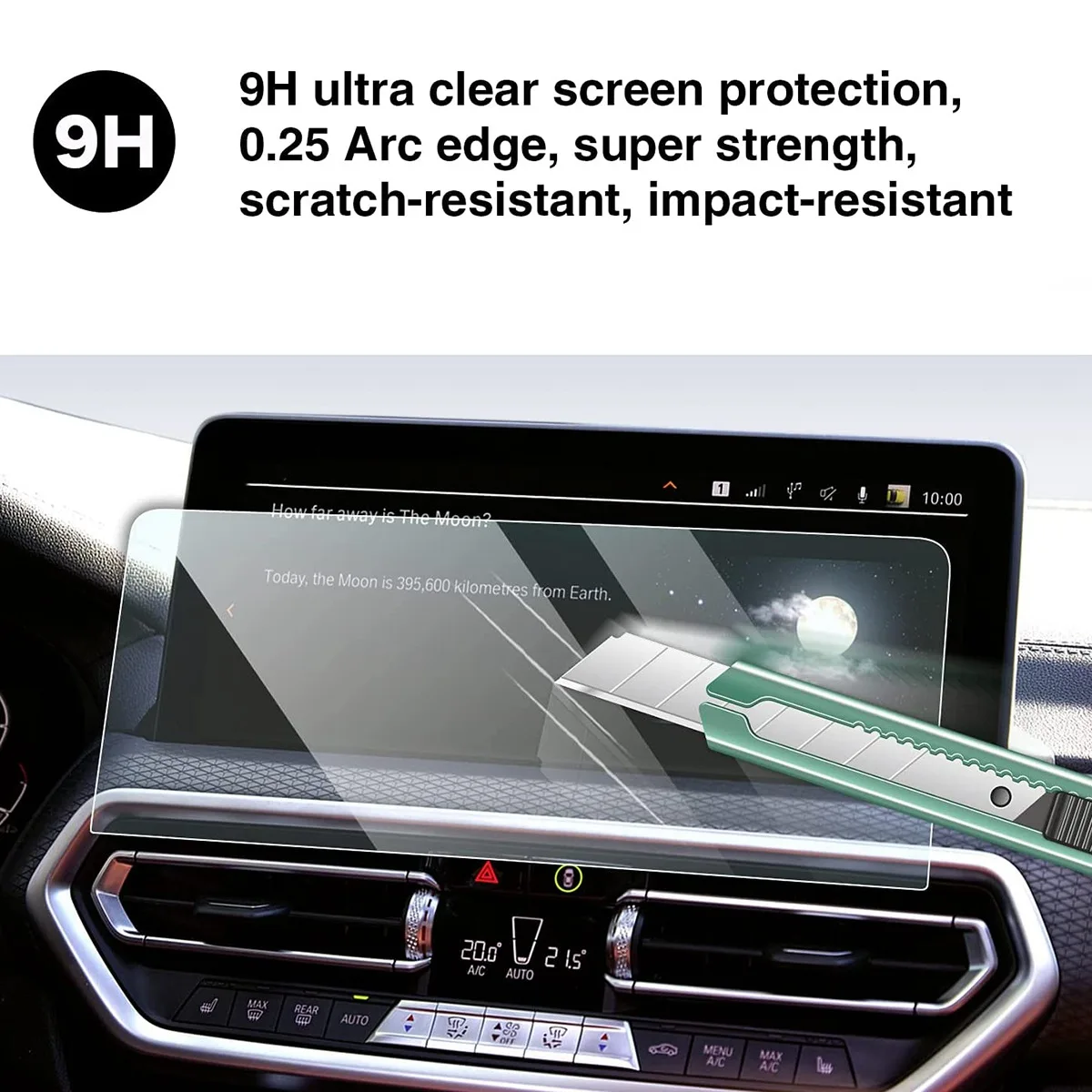 Для-BMW G05 X3 G02 X4 2022 12 3-дюймовый автомобильный GPS-навигатор защитный центральный