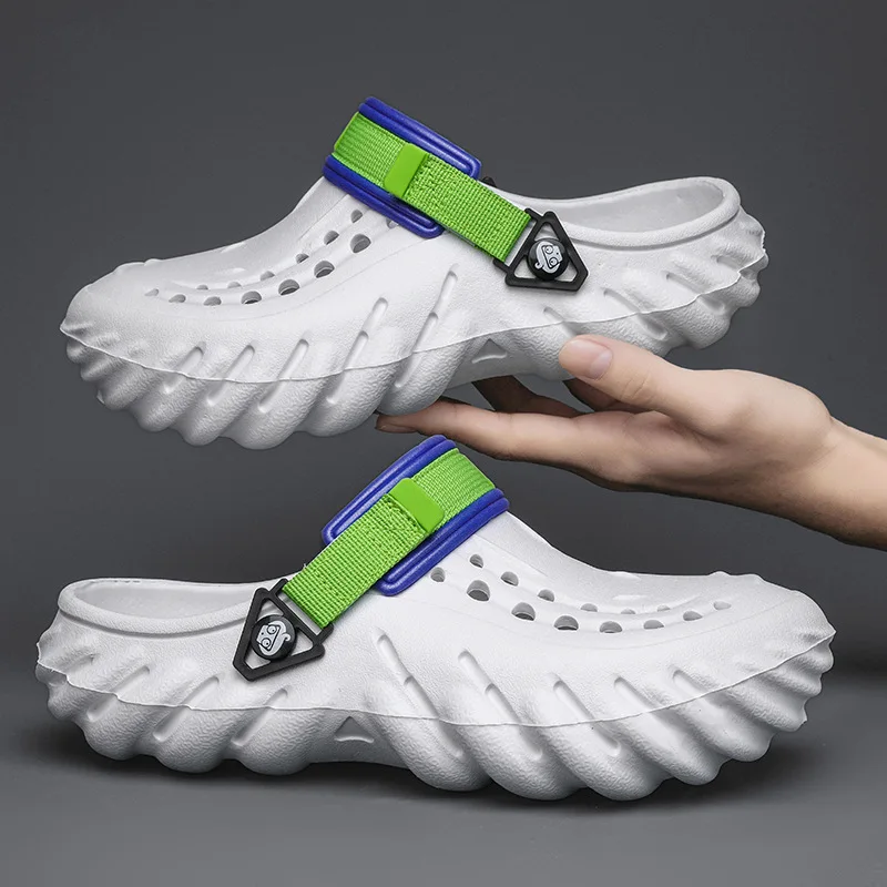 

2023 Summer Men's Slippers Casual Men's Sandals Home Outdoor Slippers Portable Comfortable Men's Slipper Valance Para Caballero