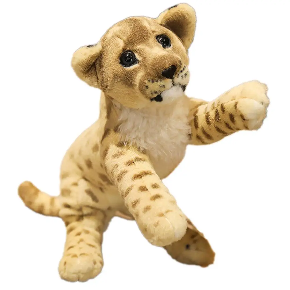 

Плюшевая кукла-Лев, тигр, леопард, 39 см