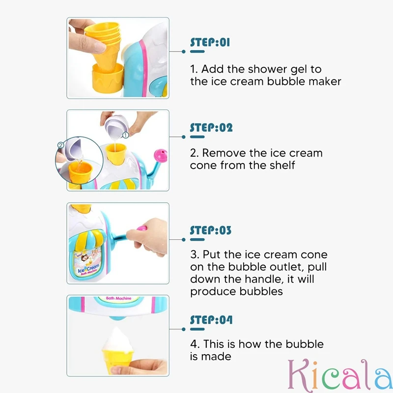 Детская пузырчатая машина сделай сам изысканная густая для купания детский