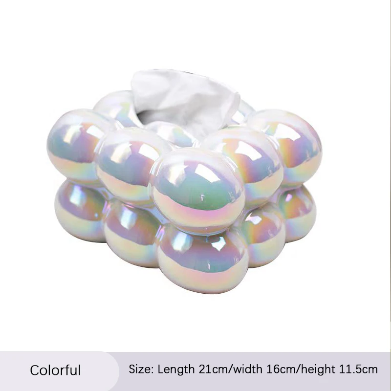 

Фарфоровая декоративная коробка для салфеток