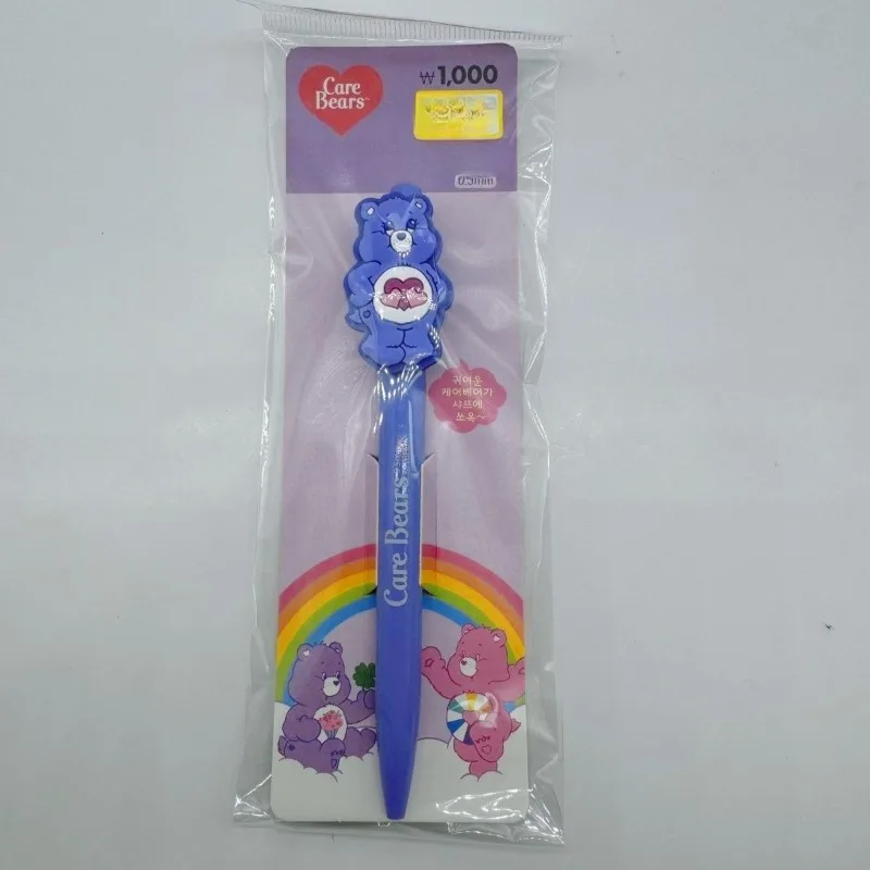 Новая популярная милая ручка-автомат в корейском стиле Care Bears для девочек, студентов, черная, 0,5 мм, для экзаменов и подписи (art.: 3920d97ebb199) - 3920d97ebb199
