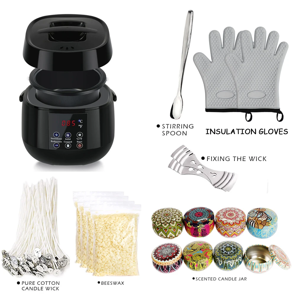 Набор для изготовления свечей товары самостоятельного пчелиного воска