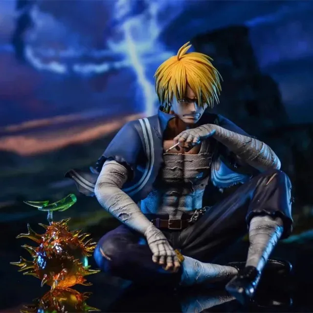 Аниме Фигурка Gk Wings при битве статуя сандзи с поврежденным статуей сидя