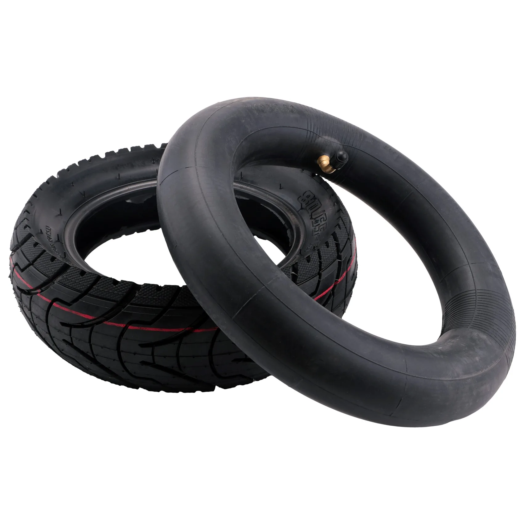 

10 Inch Pneumatic Tyres 80/65-6 for Electric Scooter E-Bike 10X3.0-6 Road Tires Inner Tubes for Speedual Grace 10 Zero