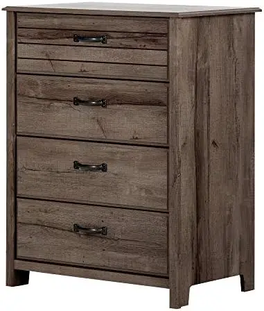 

4-Drawer Chest, Winter Oak