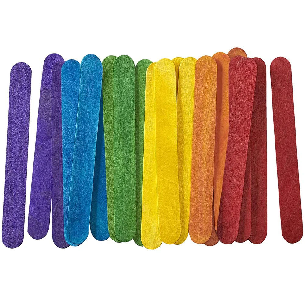

Sticks Ice Craft Popsicle Wooden Wood Cakesicle Diy Colored Creamlabelsstick Tongue Waxing Label Popsicles Cakebar Spatula Lolly