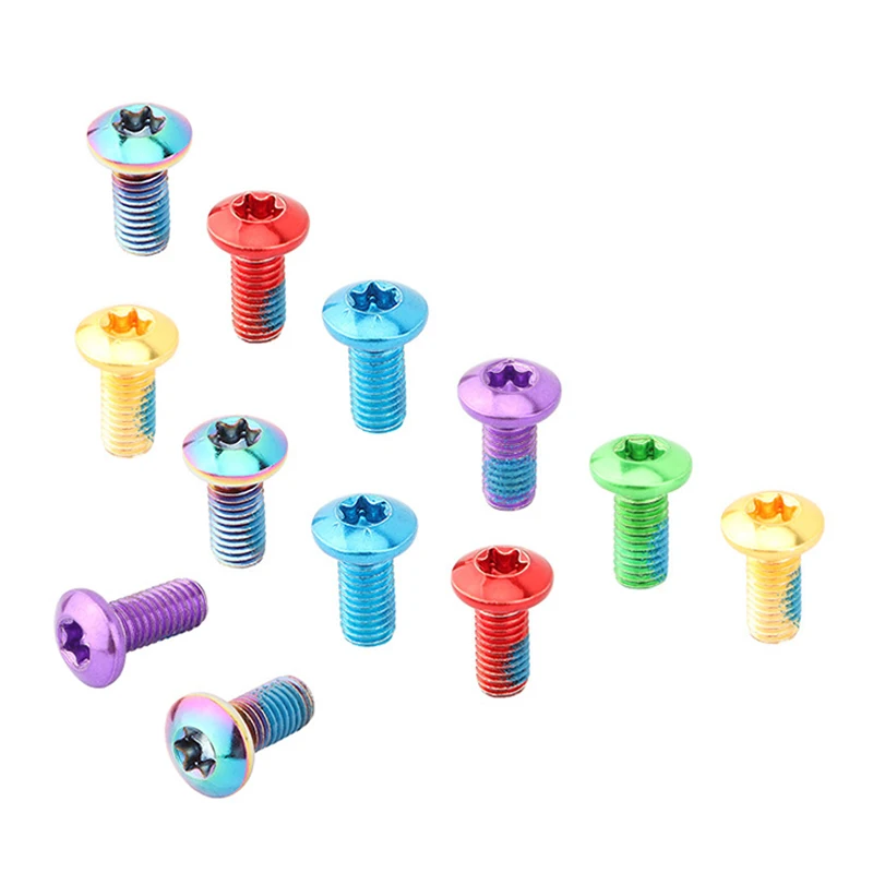 Винты Torx для велосипедного тормозного ротора стопорные винты из легированной
