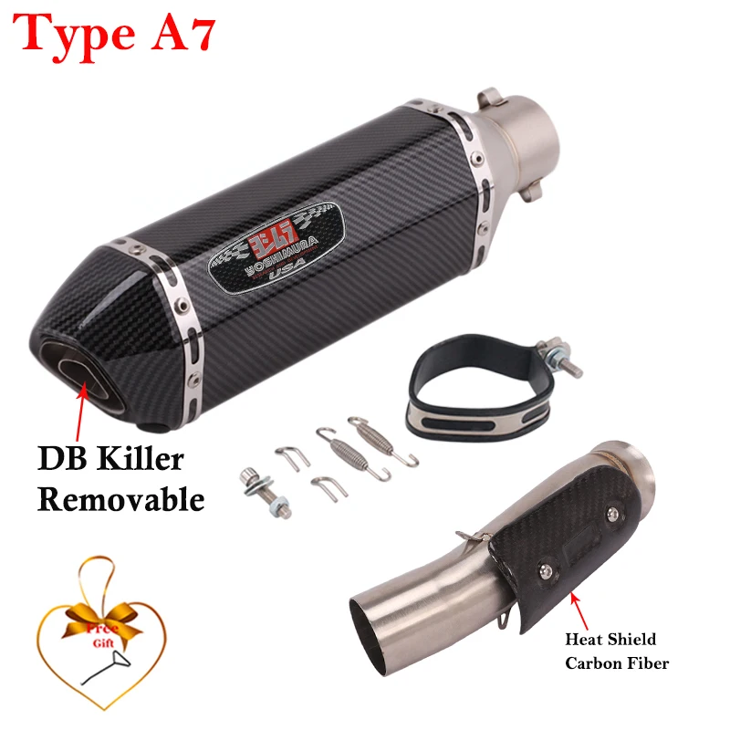 

Для KTM Duke 790 2018-2020 для Duke 890 890R 2020 2021 выхлопная система мотоцикла Защитная крышка из углеродного волокна с средней соединительной трубой