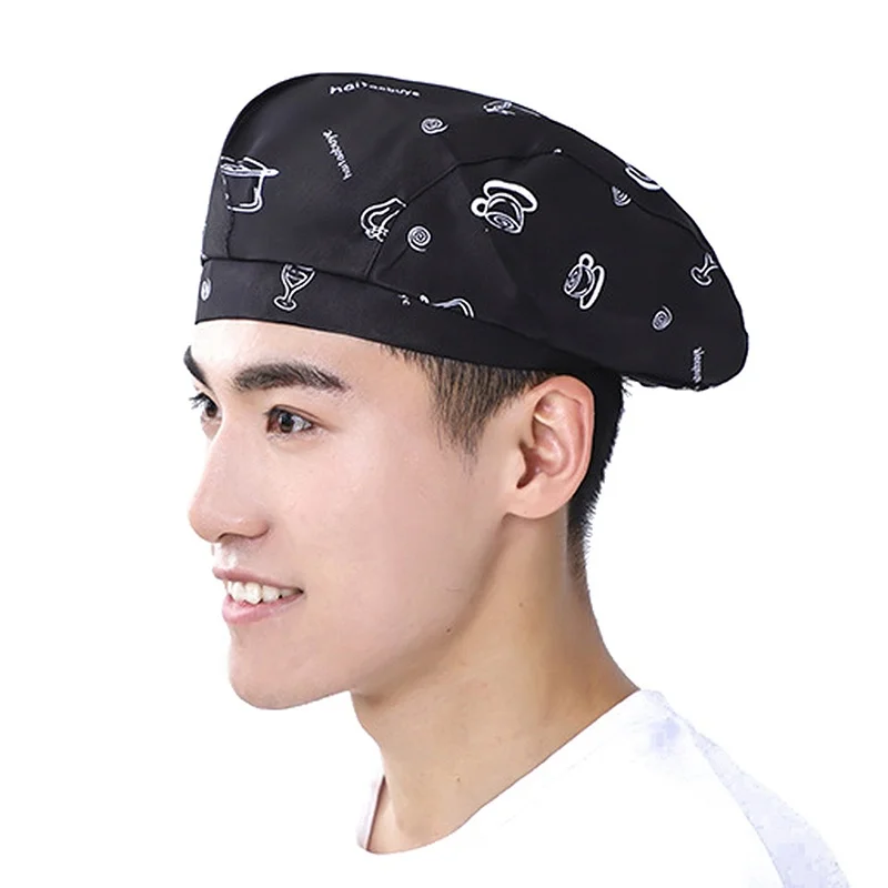 Мужская шапка шеф-повара берет для официанта униформа кухни ресторана