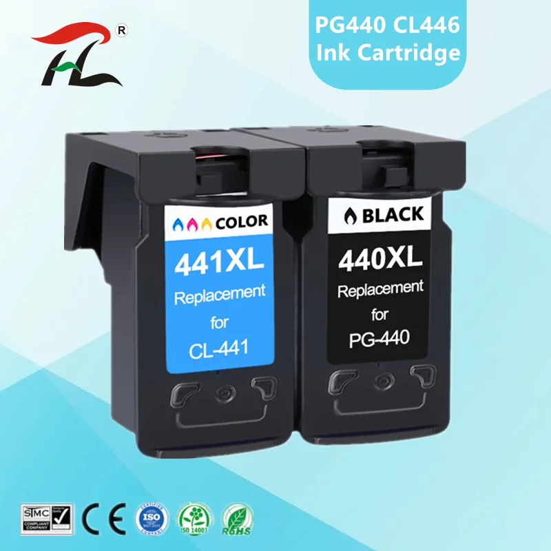 

PG440 CL441 Cartridge Replacement for Canon PG 440 CL 441 440XL Ink Cartridge for Pixma MG4280 MG4240 MX438 MX518 MX378