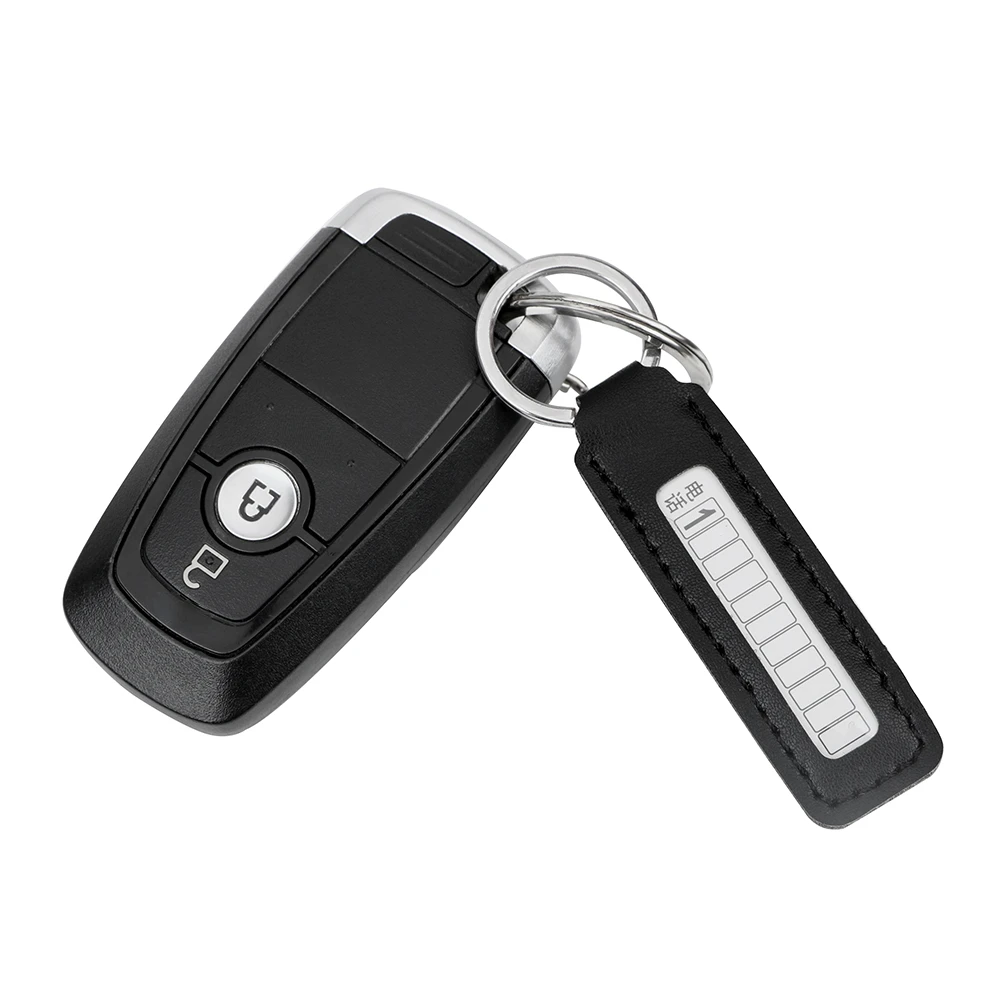 For Car Keychain Car-styling with Anti-lost Phone Number Plate Keys Ring Auto Vehicle Key Chain Gift Card Keyring |