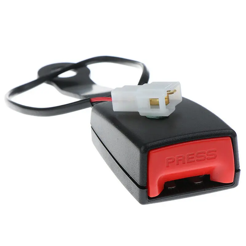 

1 шт. универсальный автомобильный ремень безопасности с пряжкой, разъем с предупреждающим тросом, замок автомобильного ремня безопасности