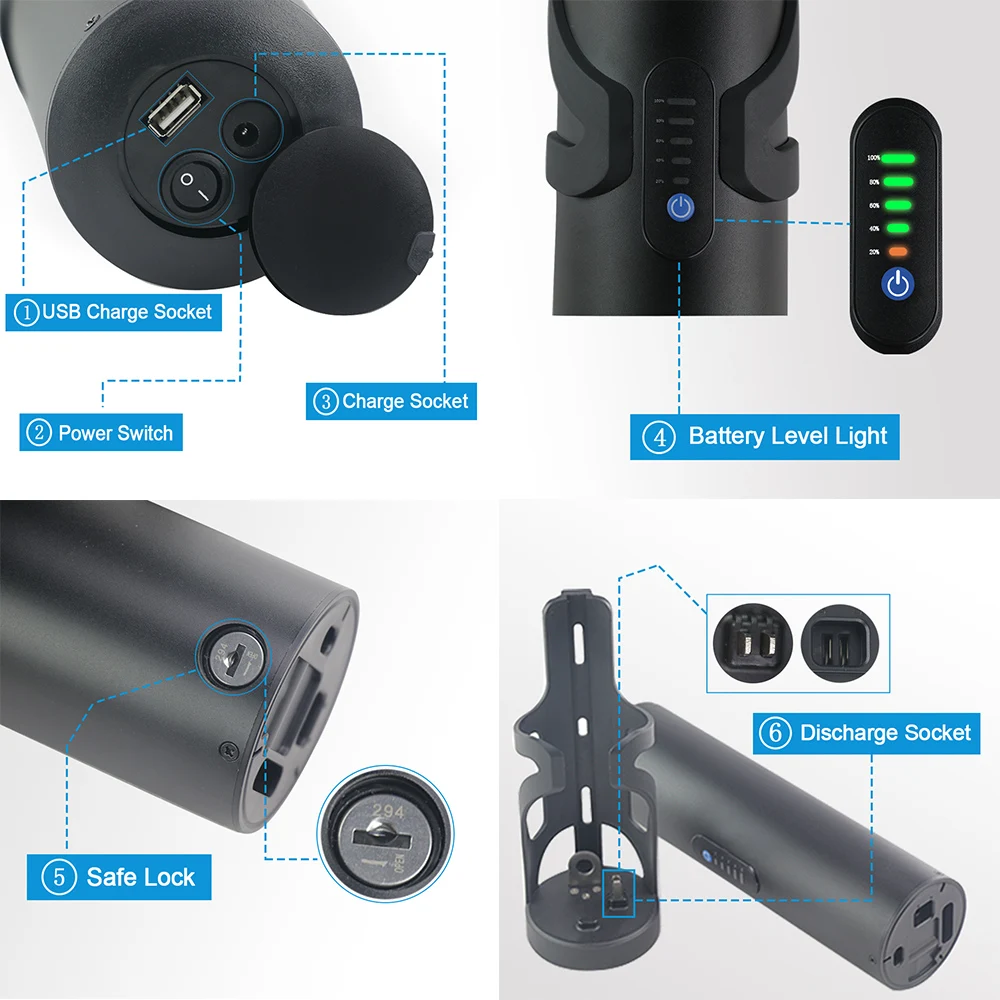Аккумулятор для электрического велосипеда семейная литиевая бутылка 48 в 250 Ач 500 7