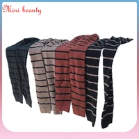 kids cotton leggings girls ribbed baby pants spring fashion children dress up legging stripedsolid color for 0 8 years