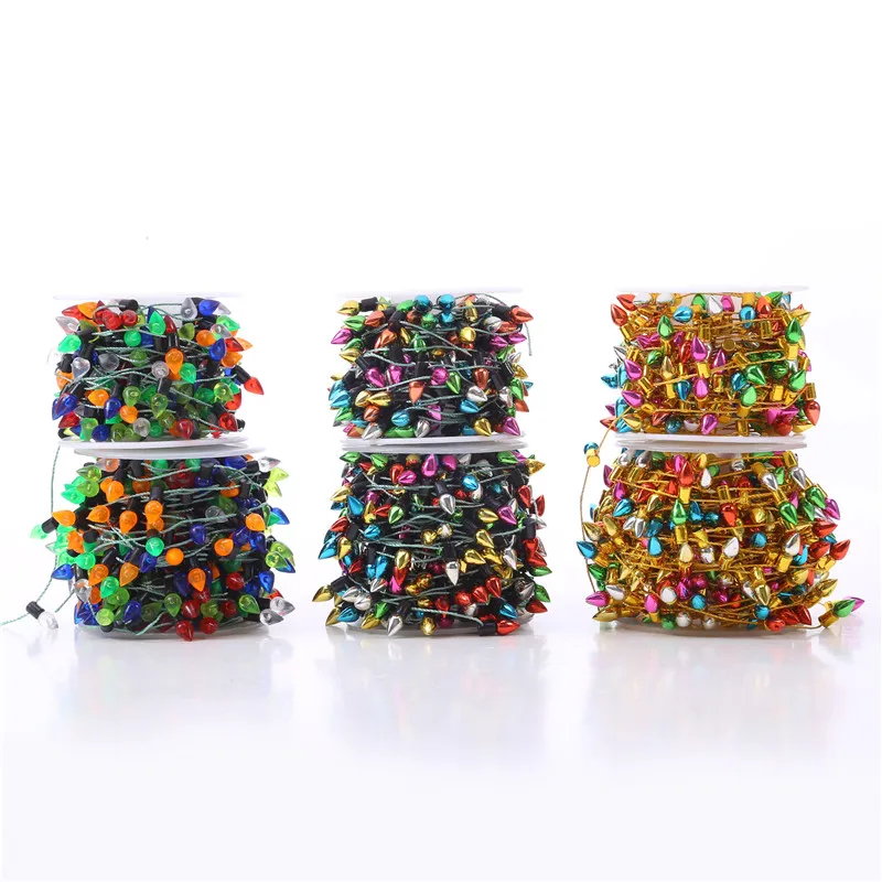 

Креативный реквизит, цветная светодиодная гирлянда, водонепроницаемый Рождественский светильник для свадьбы, рождевечерние, 0,5 м, украшени...