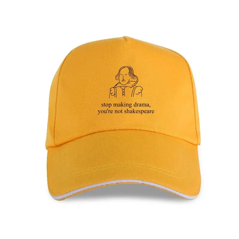 

Новая забавная белая бейсбольная кепка с надписью «Stop Making Drama»