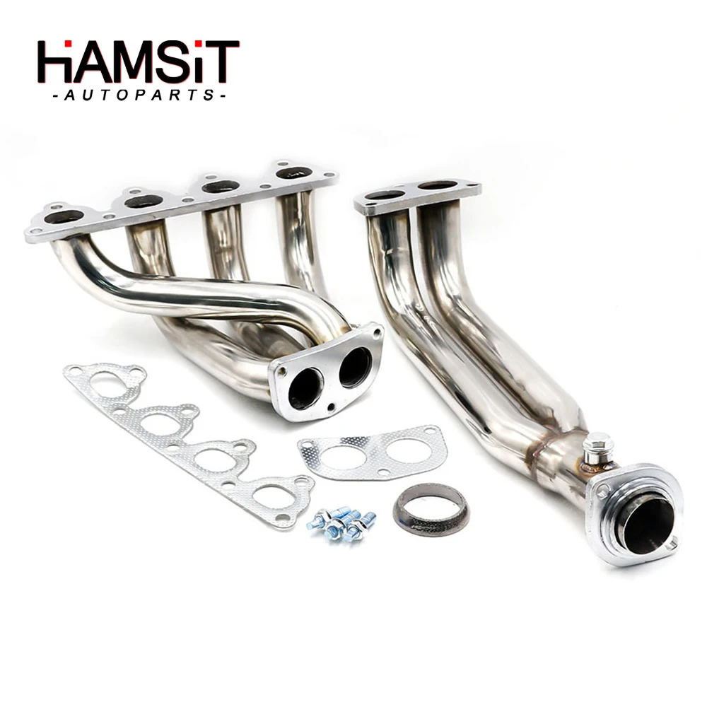 Выпускной коллектор Hamsit из нержавеющей стали для двигателя 88-00 Honda Civic CR-X Del Sol D Series