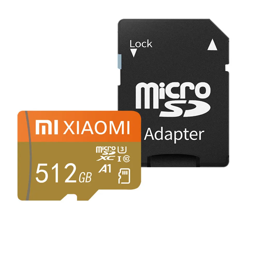 Карта памяти XIAOMI 512 ГБ 256 128 Гб 64 32 16 8 высокоскоростная флэш-карта TF SD Micro |