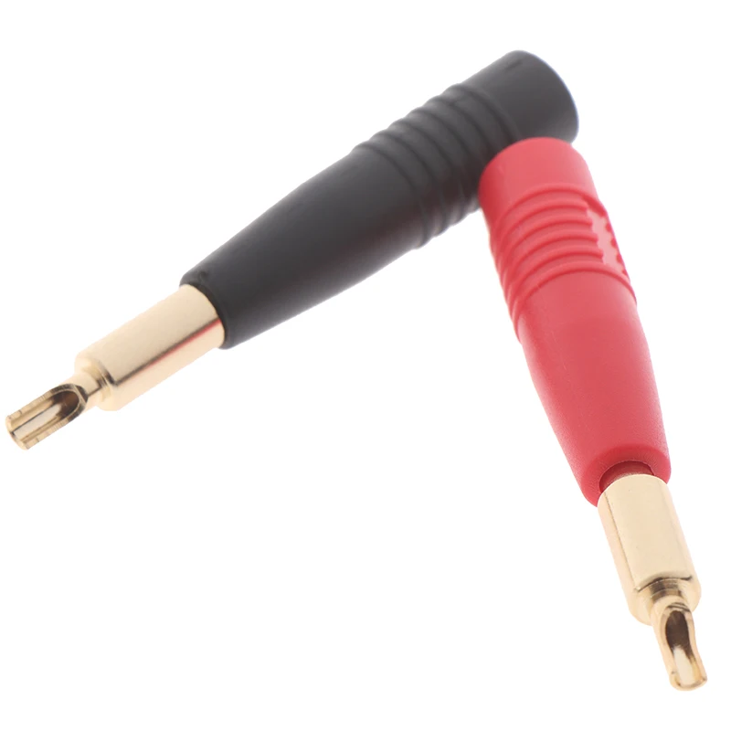 

2pcs 4mm Plugs Gold Plated Musical Speaker Cable Wire Pin Banana Plug Connectors 5.5*1cm