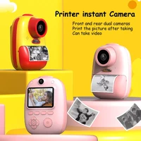 kids instant print camera 1080p 2600w pixels thermal printing camera digital photo camera girl toy child camera video boy gift