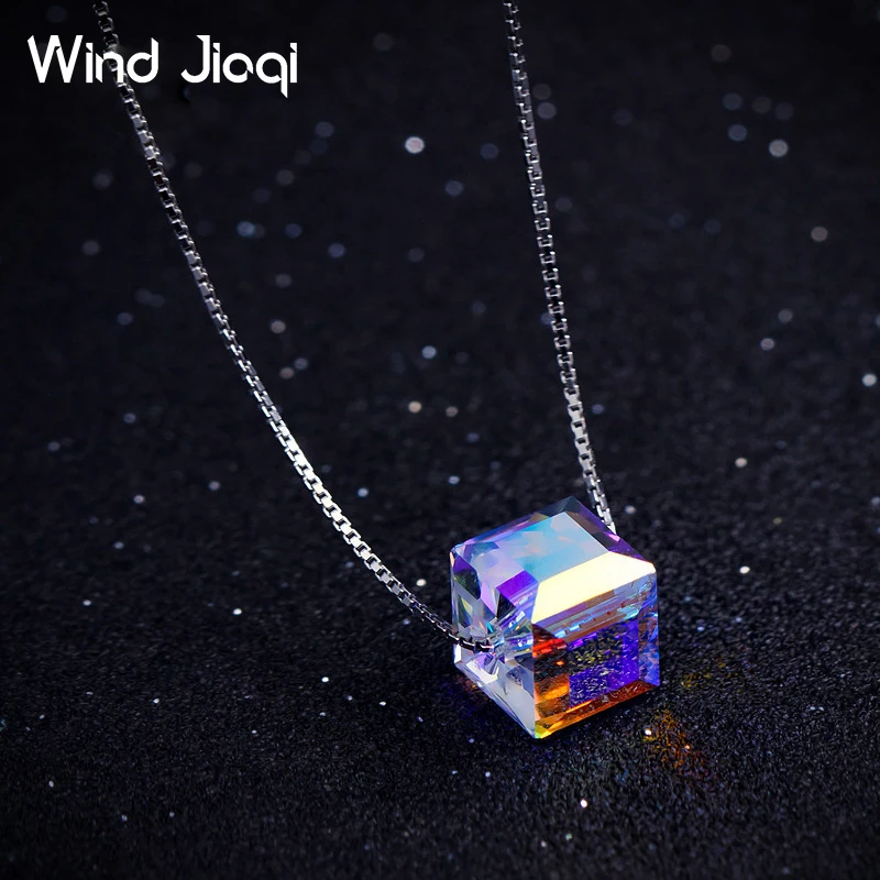 

Женский кулон из серебра 925 пробы, с австрийским кристаллом