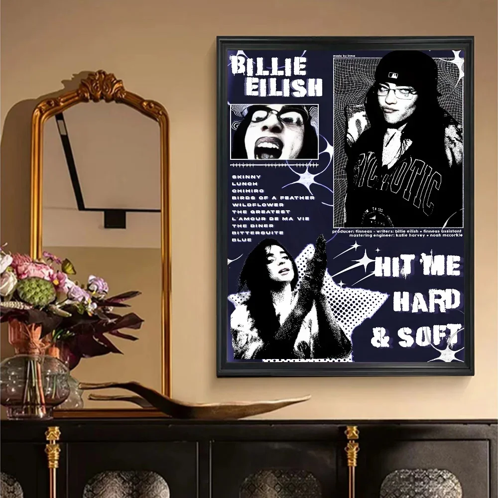 

Hit Me Hard и мягкие винтажные постеры B-BillieS