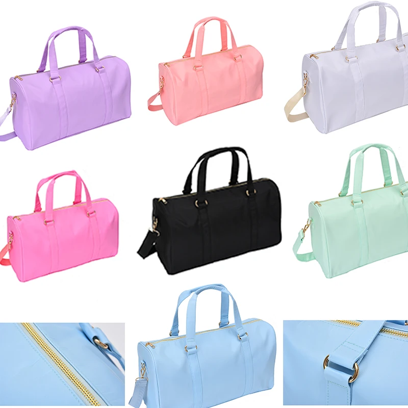

2022 New Nylon Foldable Travel Bags Unisex Large Capacity Bag Luggage Women WaterProof Handbags Men Travel Fitness Sport Bags