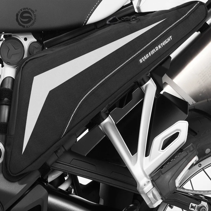 

SFK набор инструментов для мотоцикла боковой Чехол, коробка для хранения, черная жесткая водонепроницаемая сумка для езды на мотоцикле, аксе...