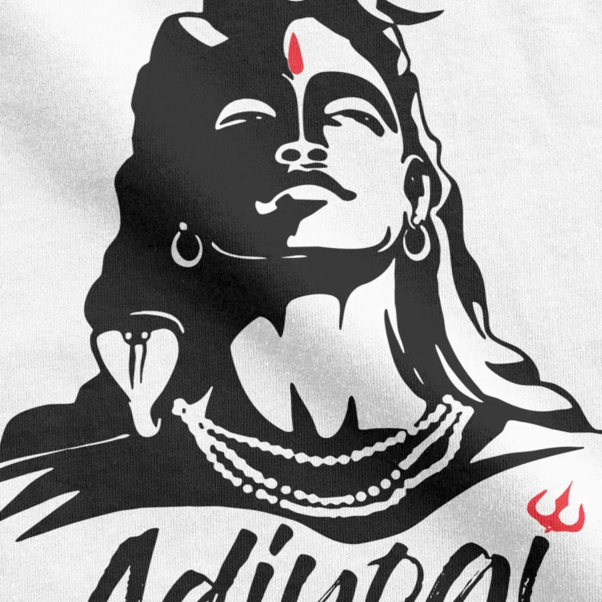 Adhi Yogi Shiva Mahadev Aum Мужская Хлопковая Футболка С Круглым Вырезом Ganesha God India Lingam