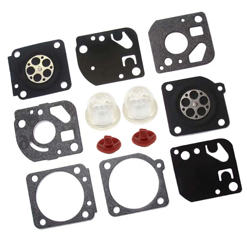 

RB-29 Repair Kit Carburetor Diaphragm Gasket Set Check Valve Durable Membrane Primer Bulb For Homelite IDC Lawnboy